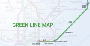 Project Connect Green Line Map
